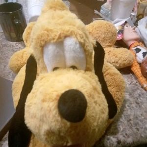Pluto stuffed animal Disney Parks Authentic Pluto Plush Stuff